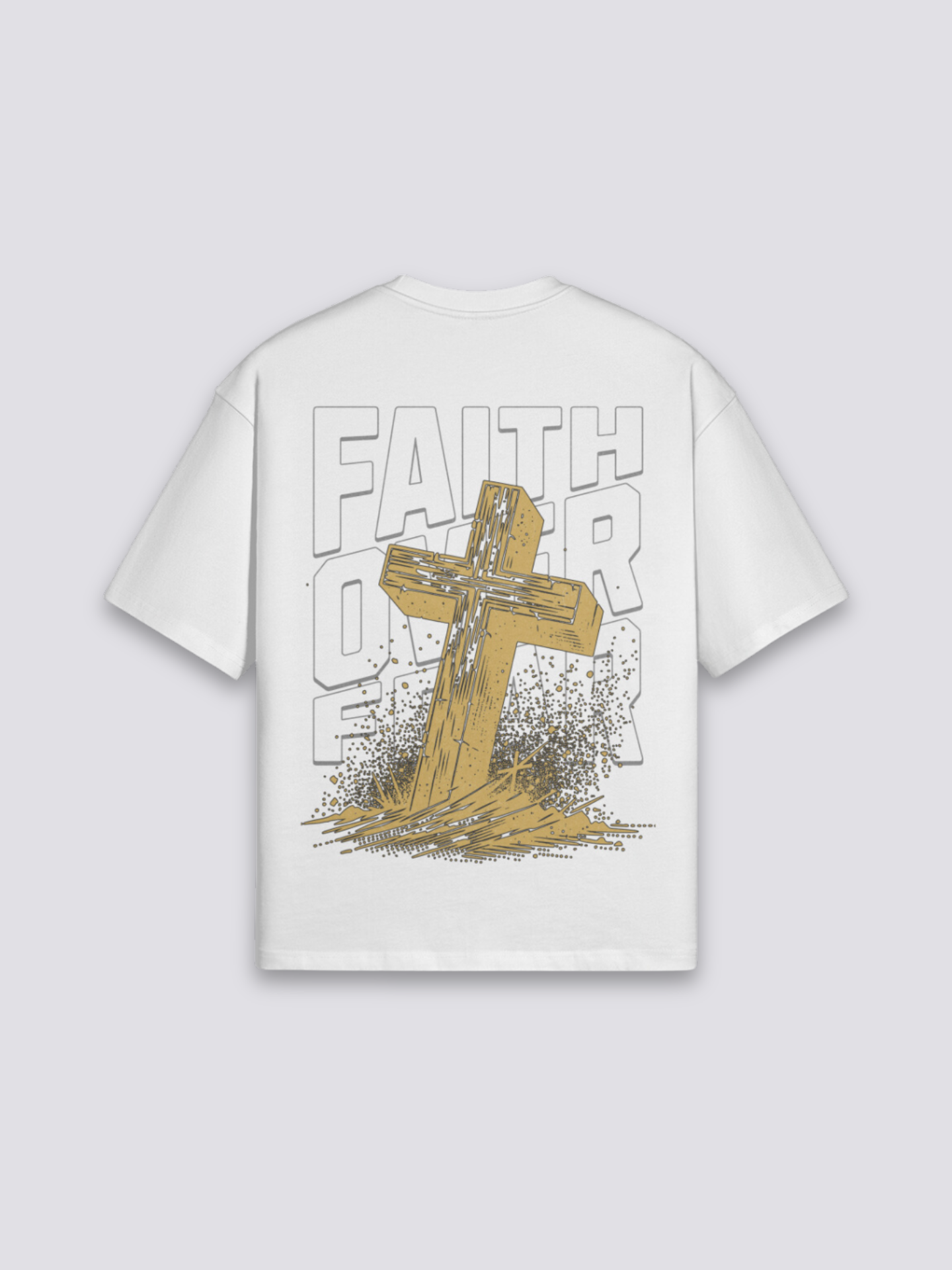 Jesus T-Shirt 'Faith Over Fear'