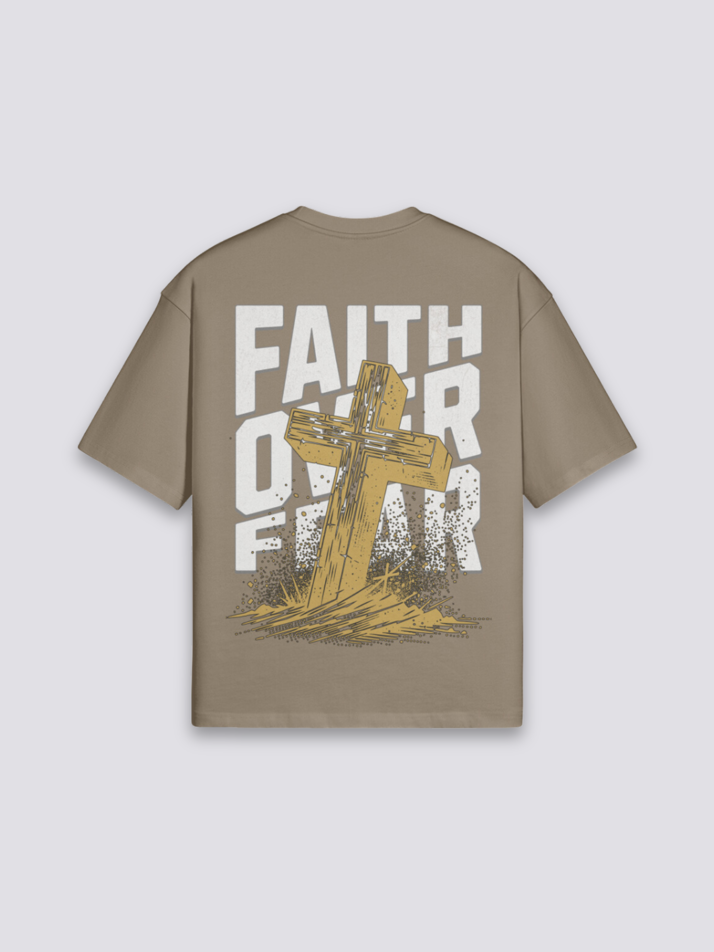 Jesus T-Shirt 'Faith Over Fear'