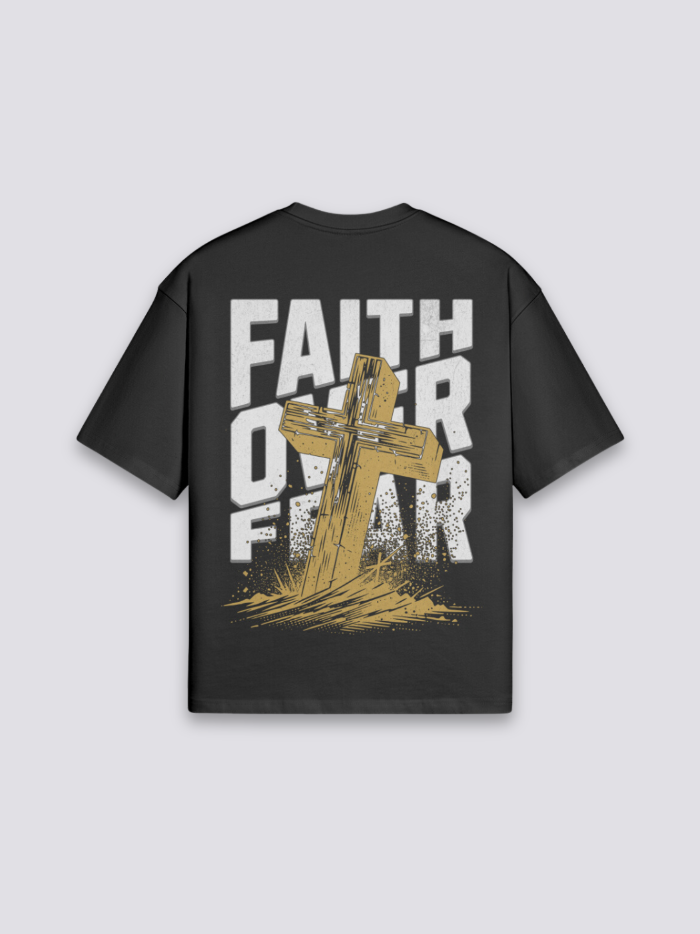 Jesus T-Shirt 'Faith Over Fear'